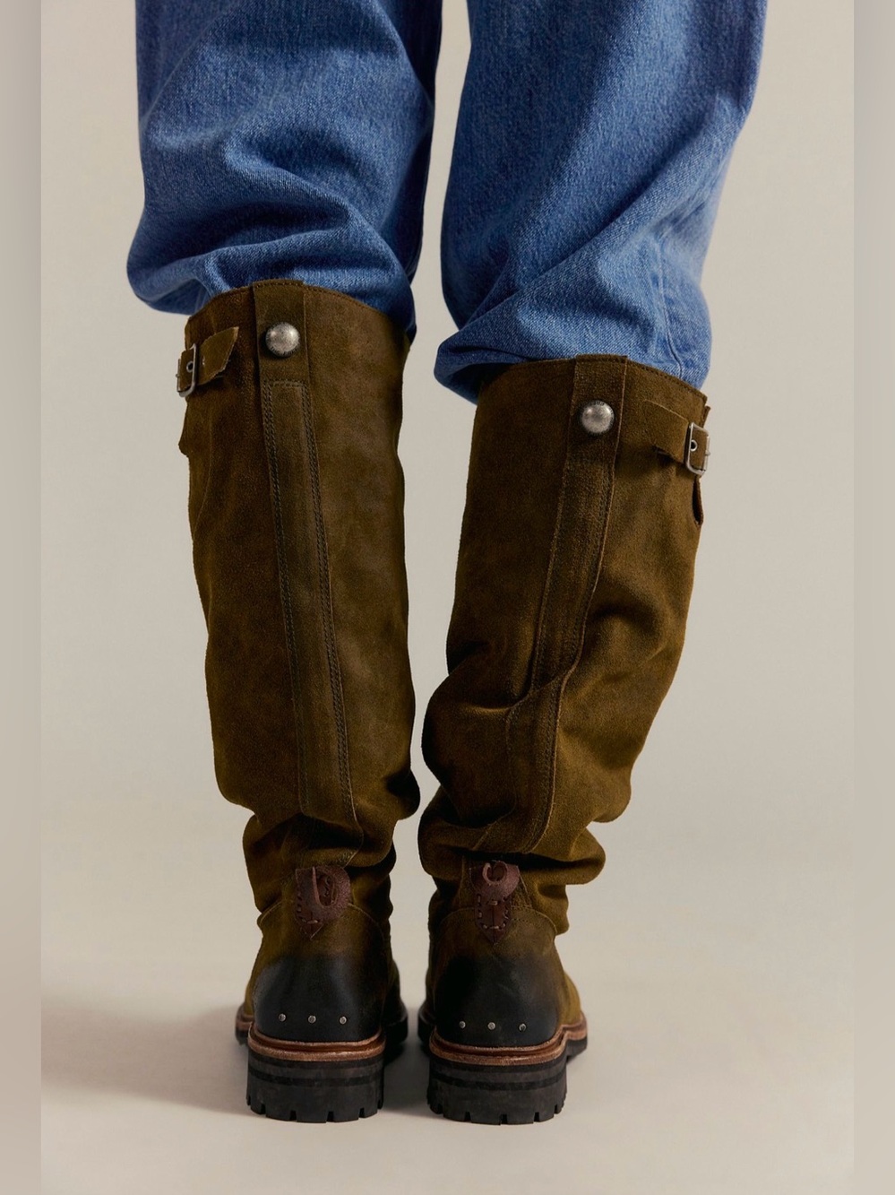 Free People We The Free Rapids Riding Boots Size 9 NEW - Picture 4 of 8